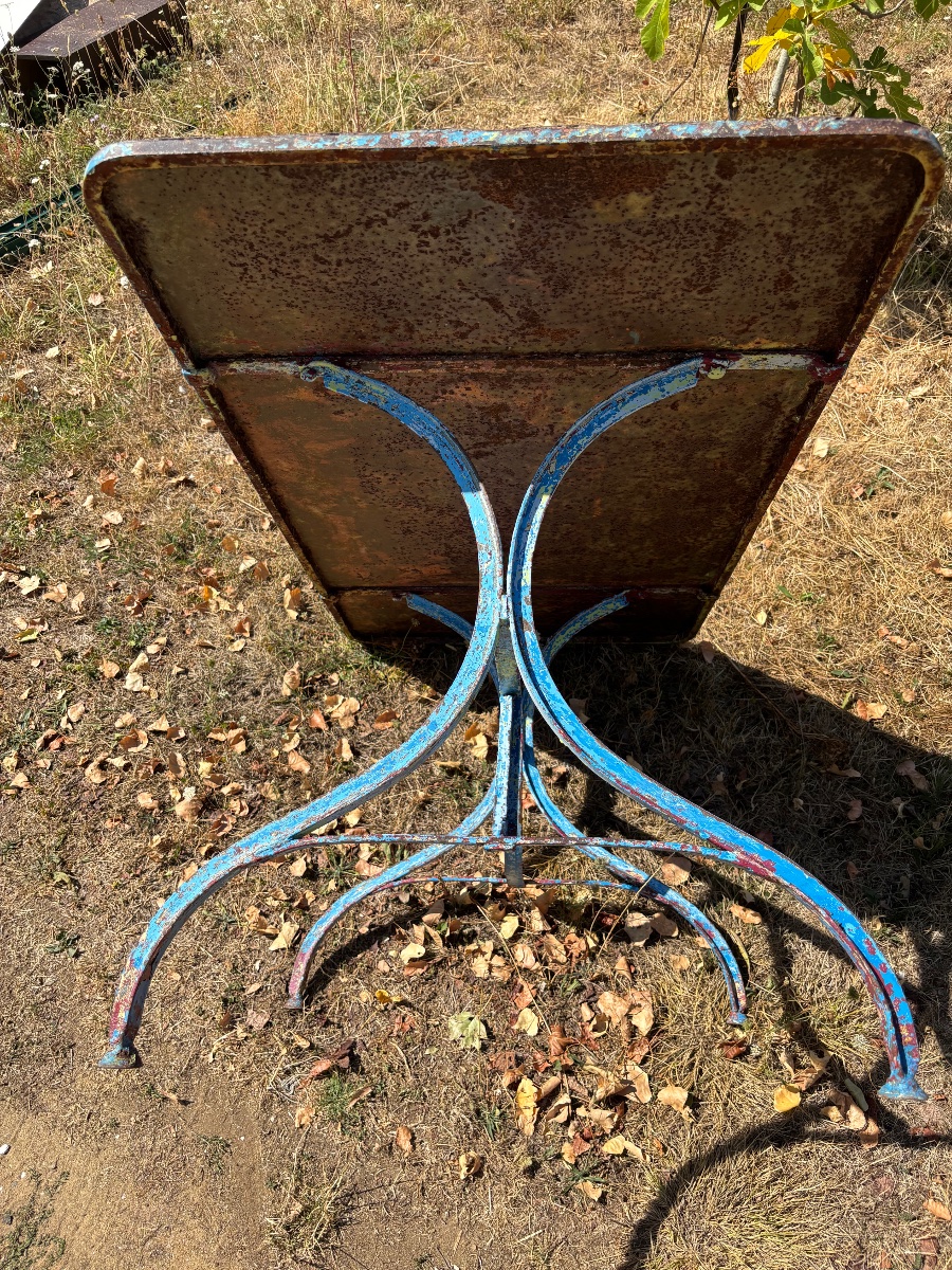 Wrought-iron Garden Table -photo-2
