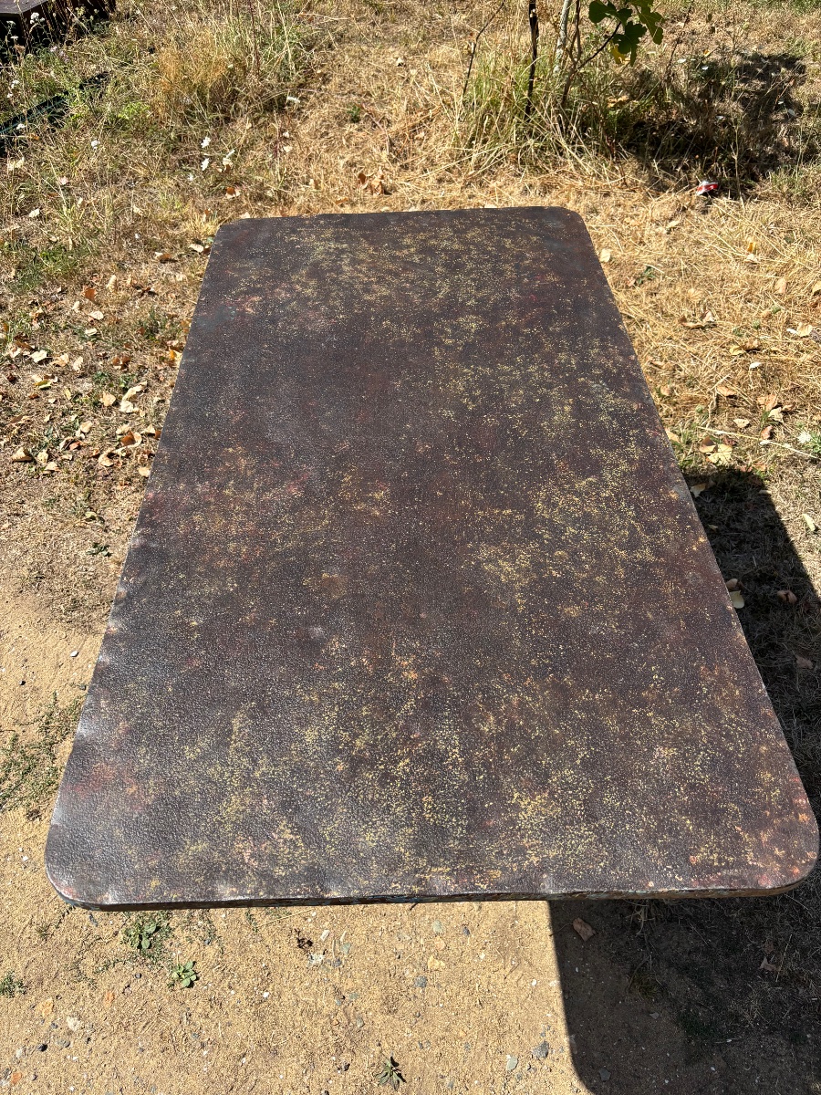 Wrought-iron Garden Table -photo-4