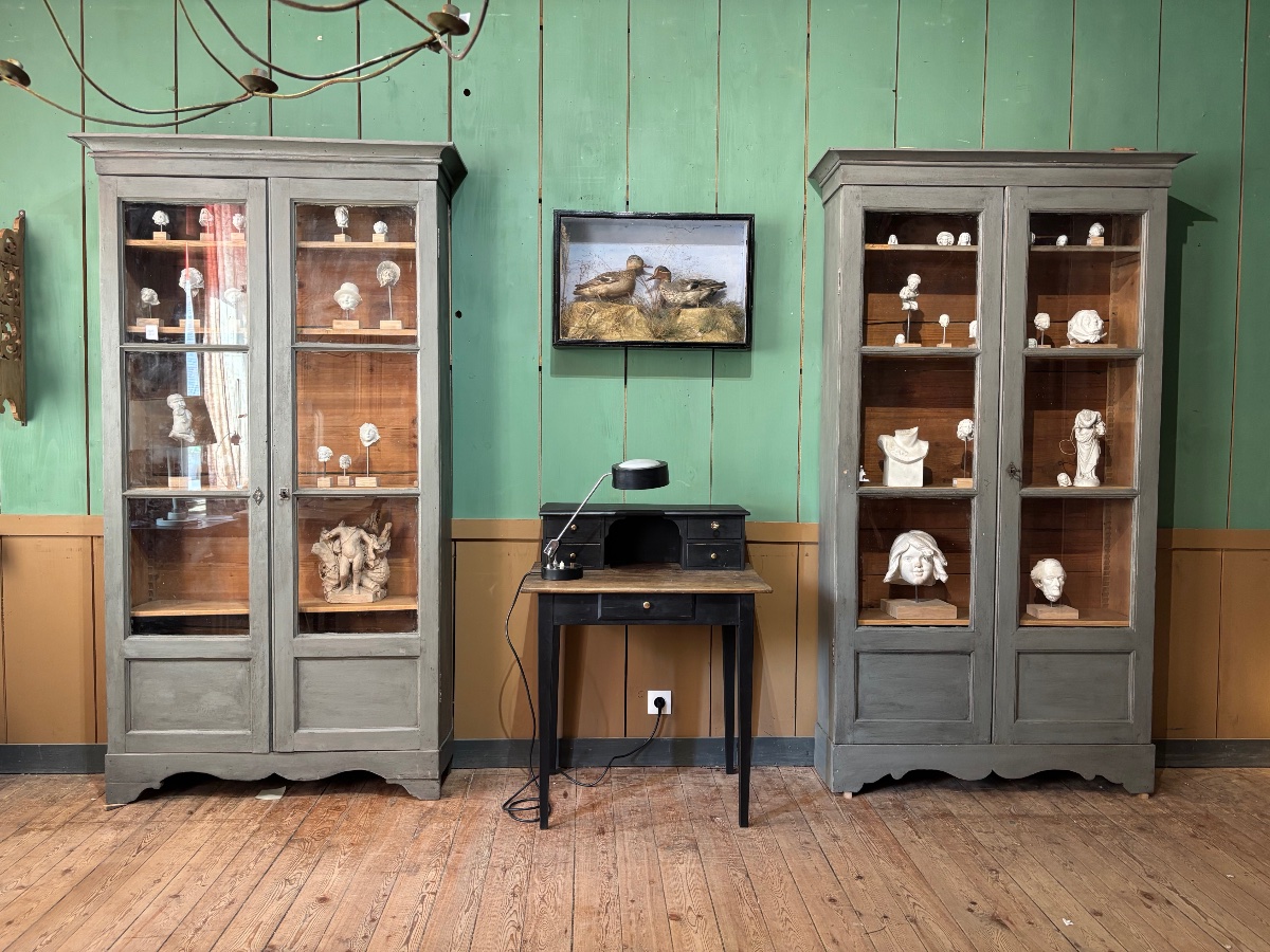 Pair Of Bookcases. 