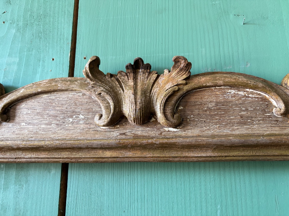 Oak Frame, Louis XV Style. 19th Century -photo-1