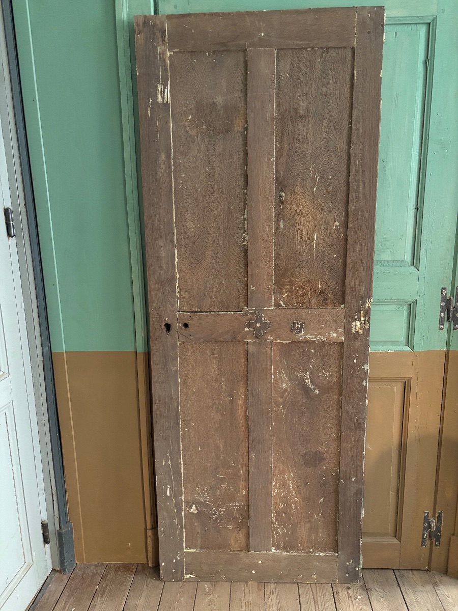 18th-century Oak Door. 181 X 70 Cm-photo-2