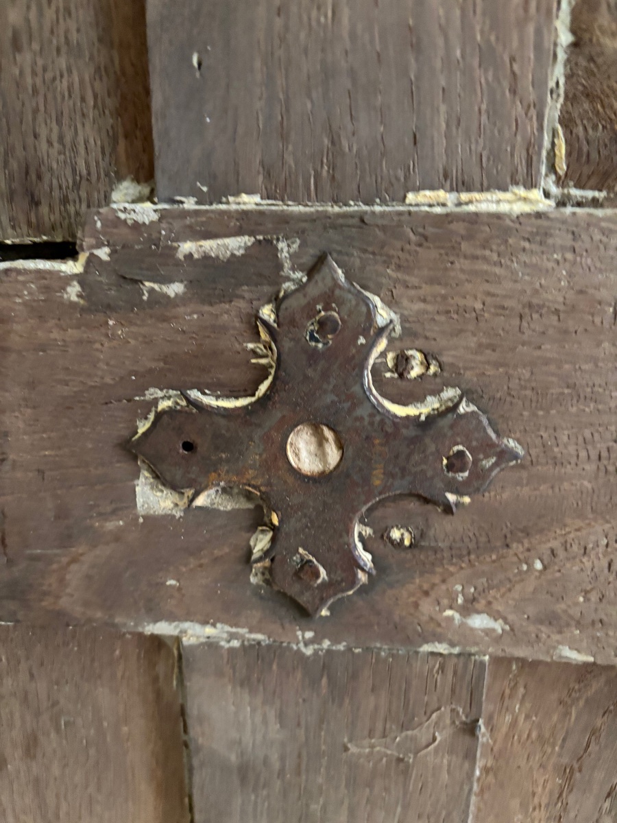 18th-century Oak Door. 181 X 70 Cm-photo-4