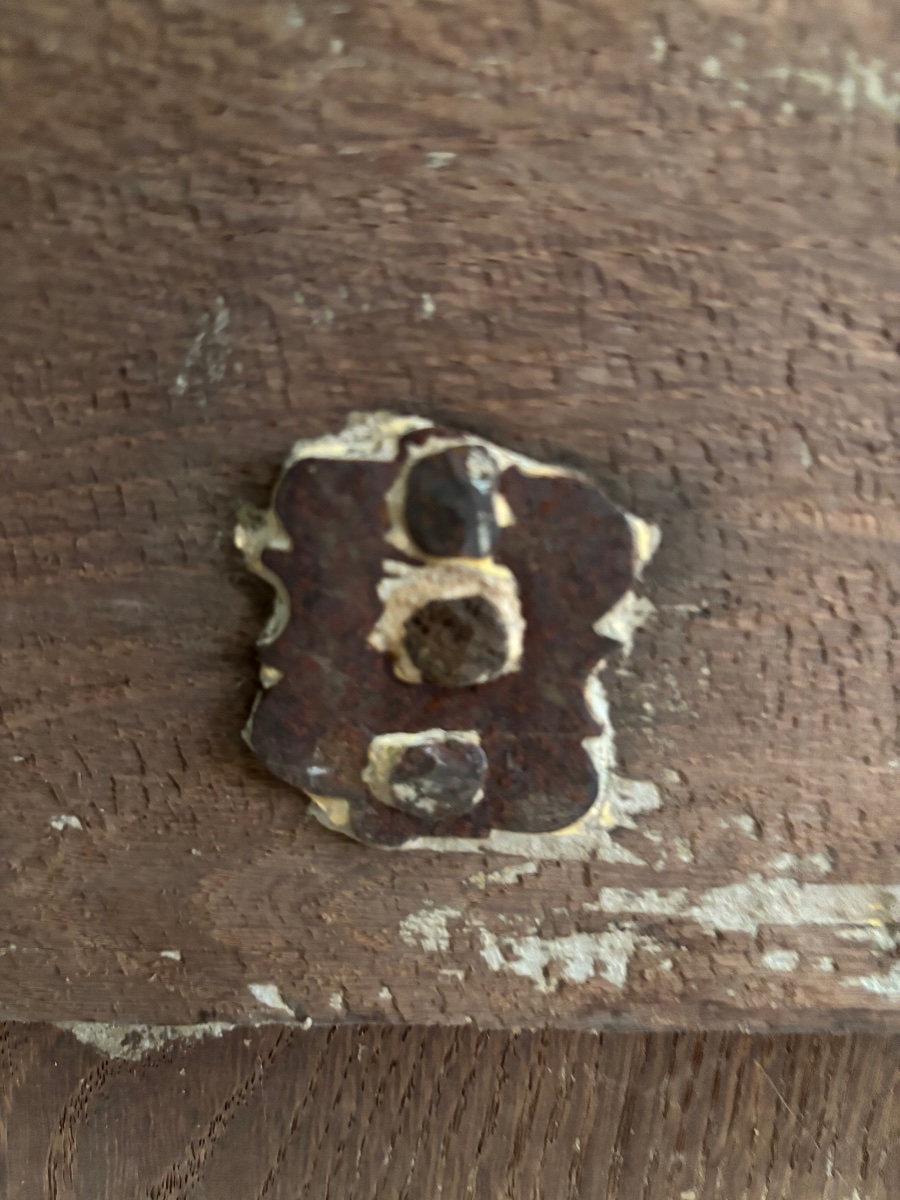 18th-century Oak Door. 181 X 70 Cm-photo-1