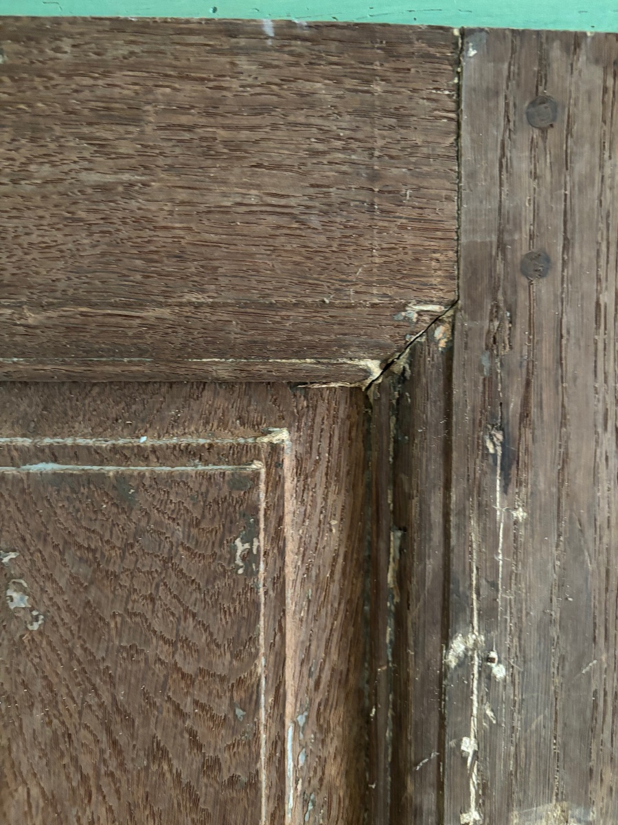 18th-century Oak Door. 181 X 70 Cm-photo-2