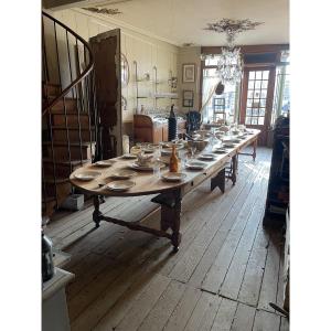 Very Large Religious Community Table: 5.5m X 1.2m.