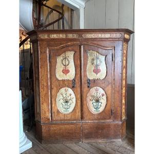 Armoire de mariage xviiieme 
