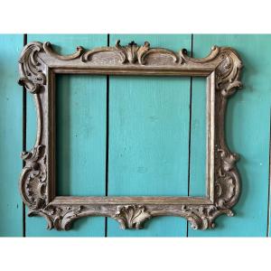 Oak Frame, Louis XV Style. 19th Century
