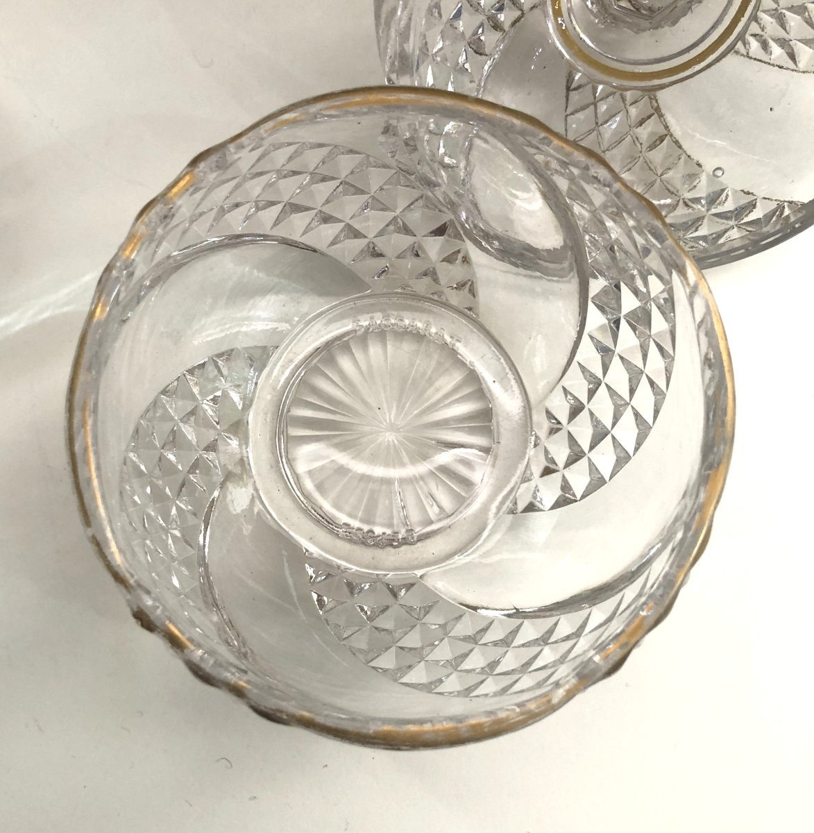 Baccarat Crystal Night/bedside Service, Serpentine Model-photo-4