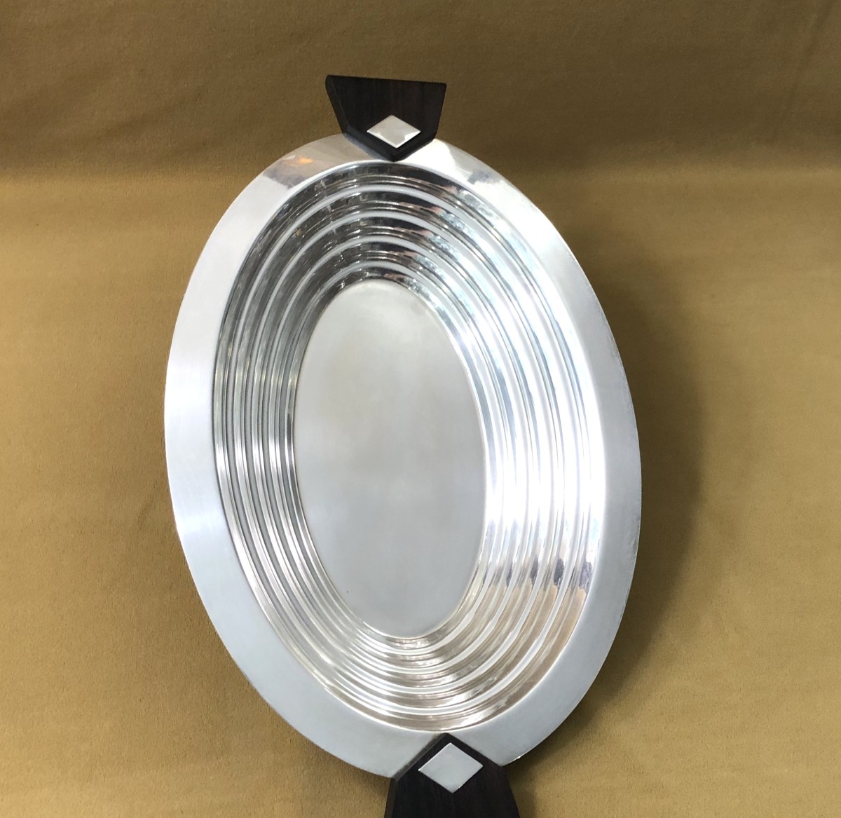 Christofle Art Deco Period Bread Basket - Fruit Basket In Silver Metal-photo-3