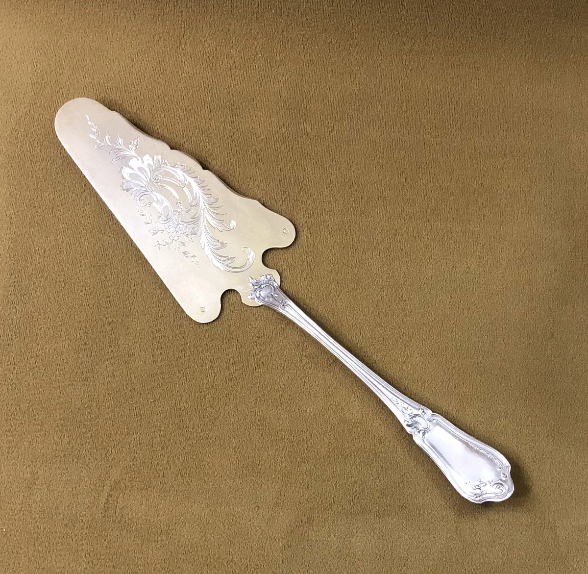 Ravinet d'Enfert - Minerve Solid Silver Pie Server - Rocaille Model