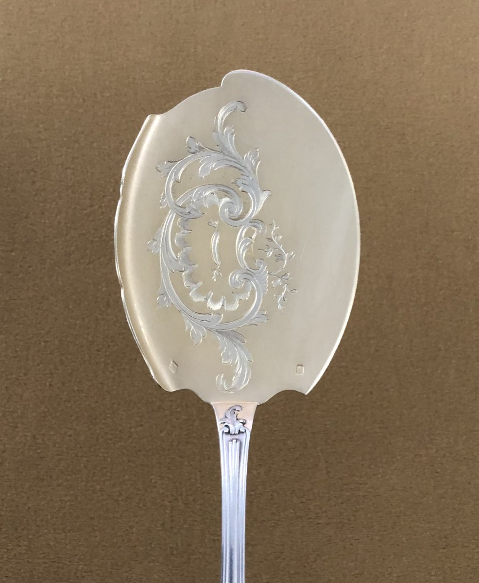 Ravinet d'Enfert - Minerve Solid Silver Ice Shovel - Rocaille Model-photo-4