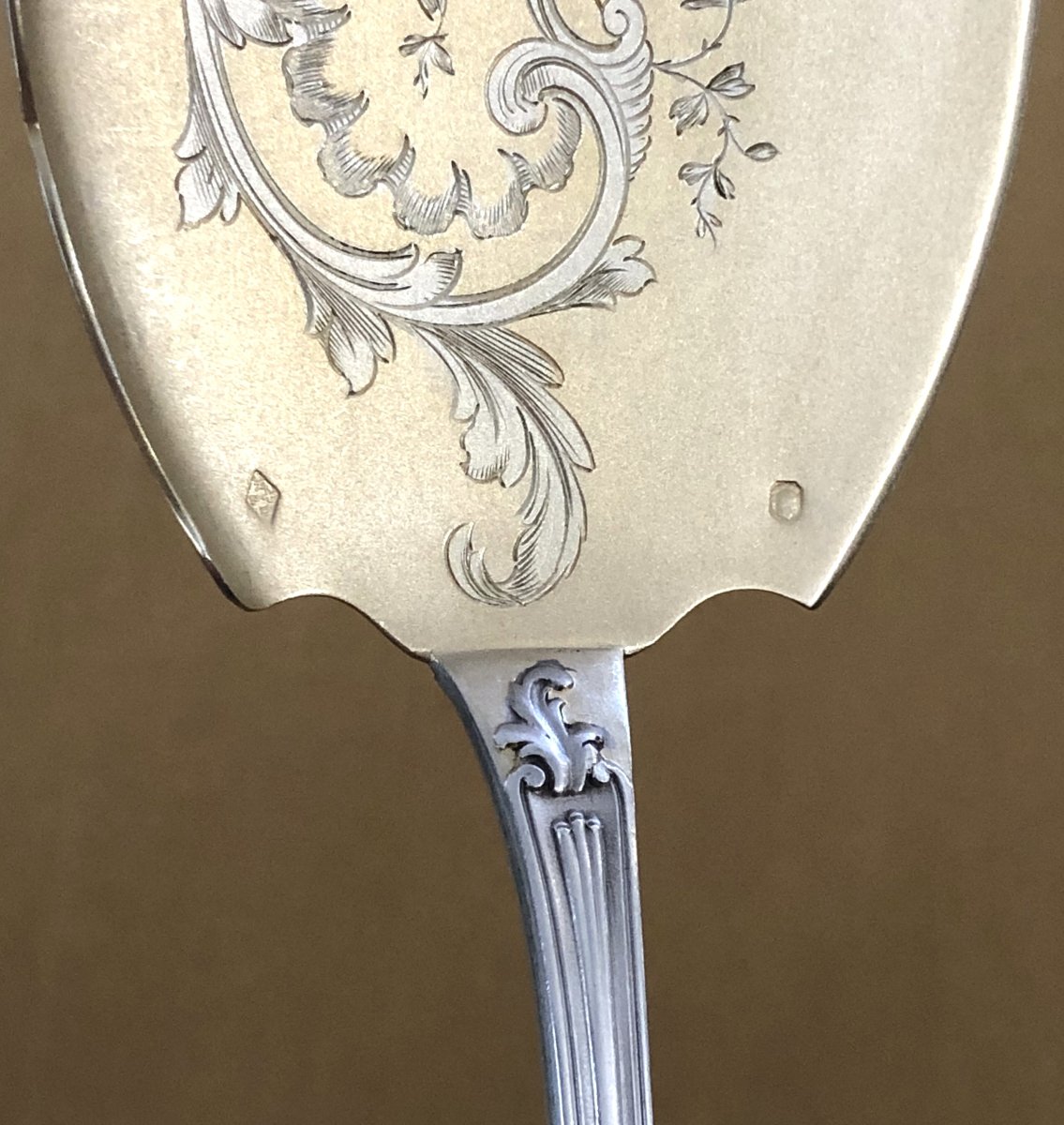 Ravinet d'Enfert - Minerve Solid Silver Ice Shovel - Rocaille Model-photo-1