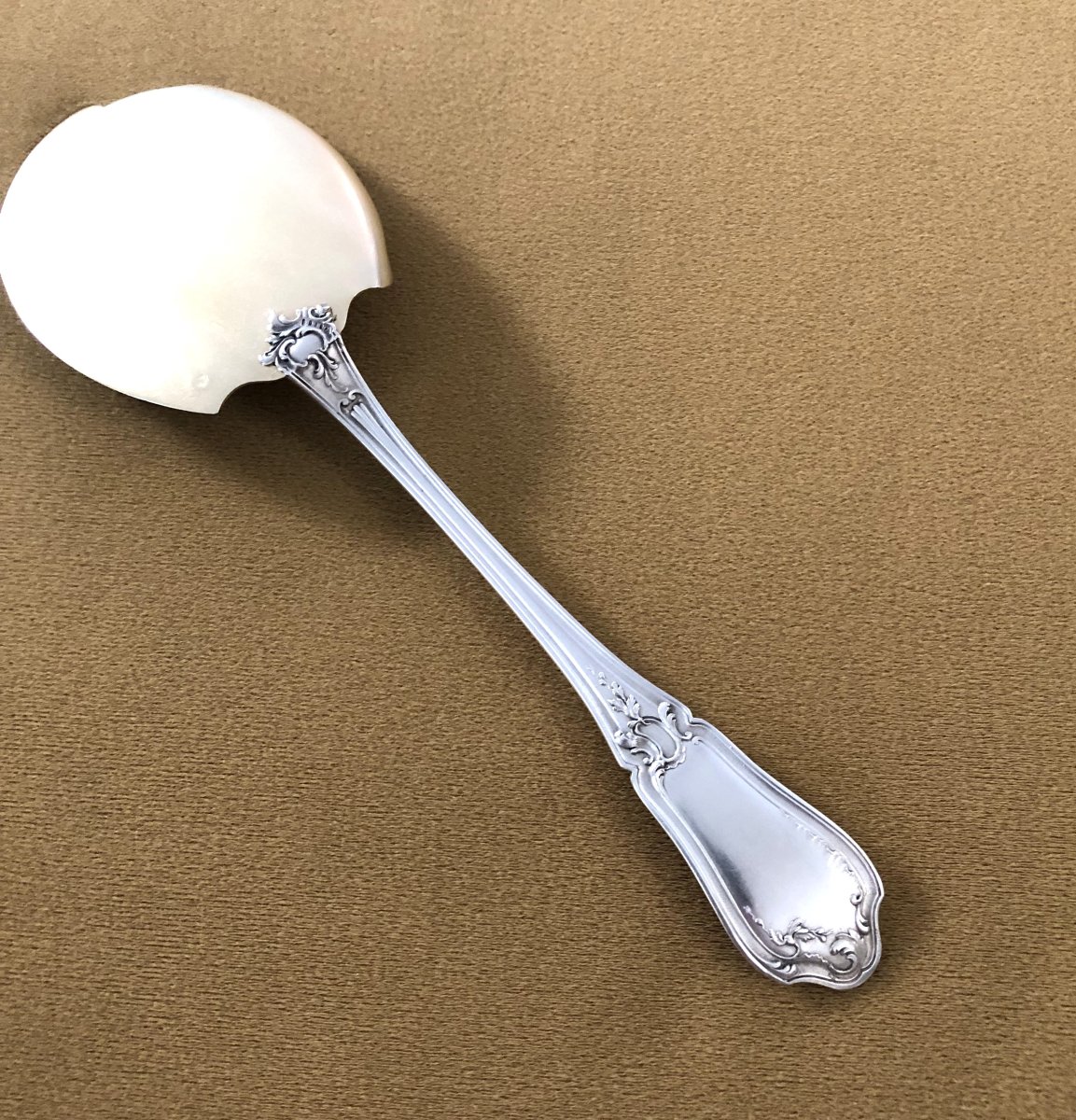 Ravinet d'Enfert - Minerve Solid Silver Ice Shovel - Rocaille Model-photo-3