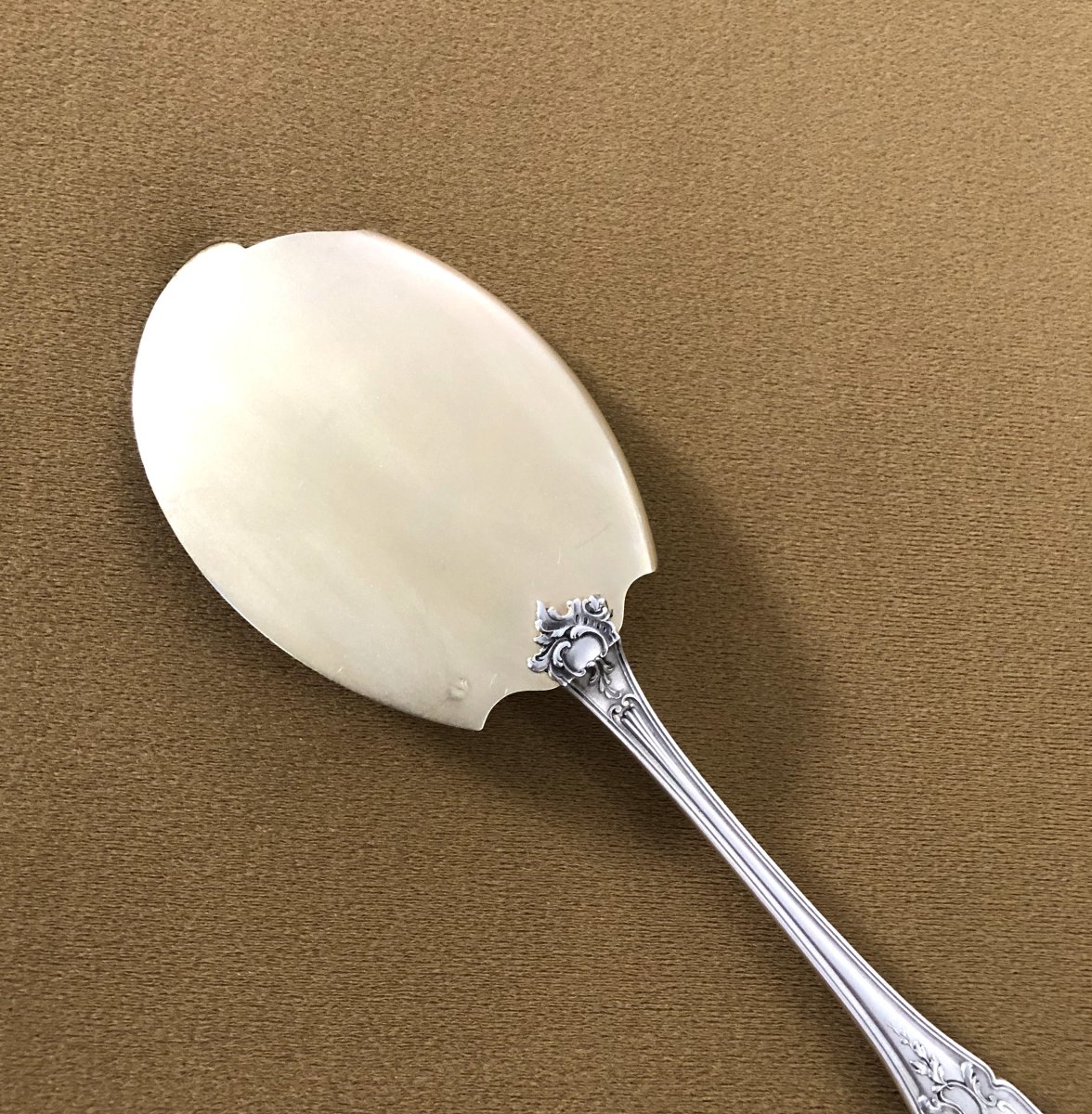 Ravinet d'Enfert - Minerve Solid Silver Ice Shovel - Rocaille Model-photo-4