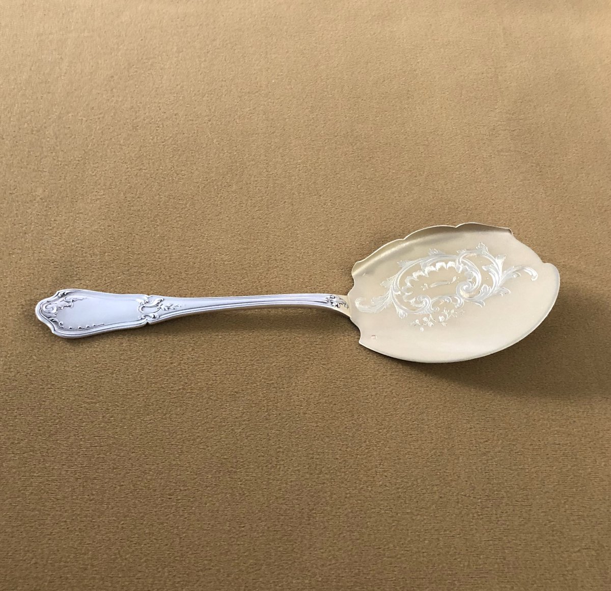 Ravinet d'Enfert - Minerve Solid Silver Ice Shovel - Rocaille Model-photo-5