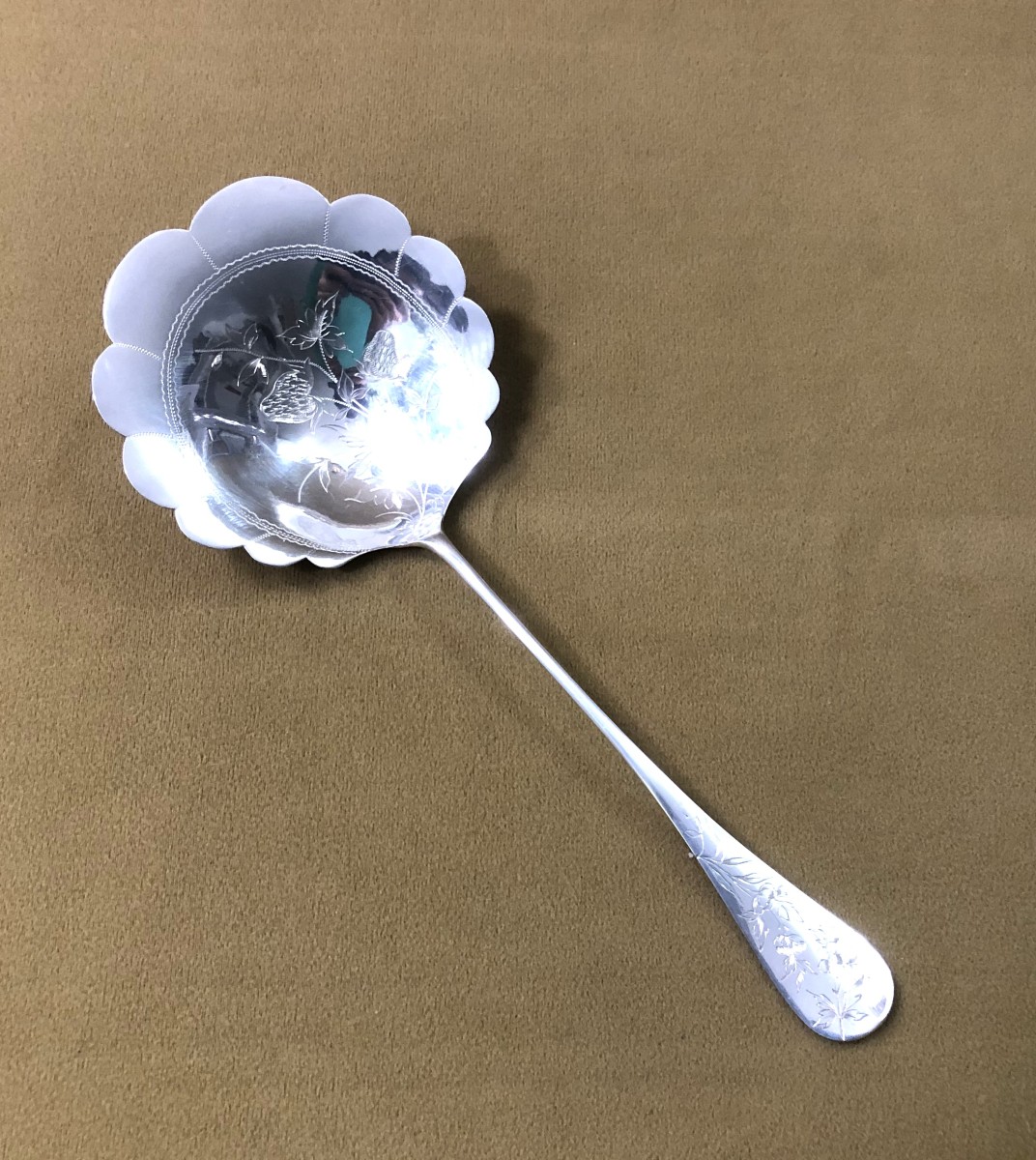 Henri Soufflot - Solid Silver Trowel, Minerva Hallmark