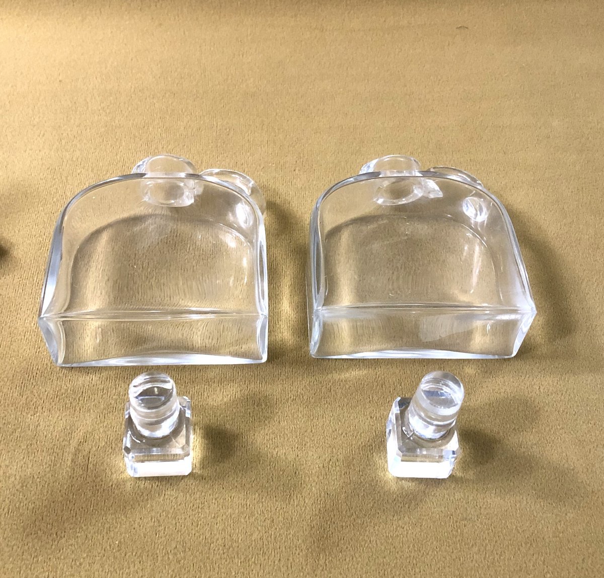 huilier CYGNE par Christian FJERDINGSTAD pour CHRISTOFLE métal argenté et cristal-photo-4