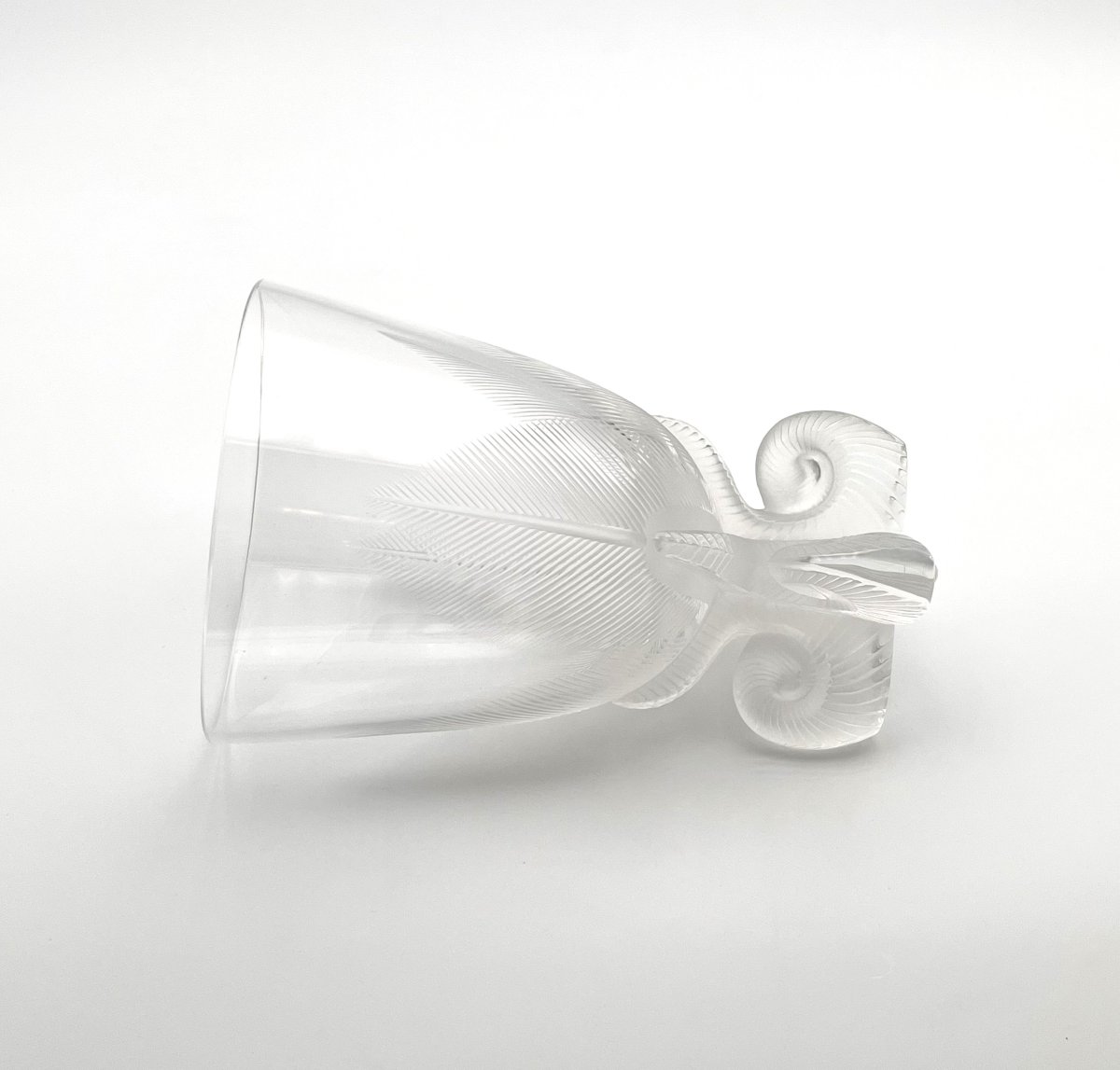 LALIQUE FRANCE - vase en cristal, modèle OSMONDE-photo-4