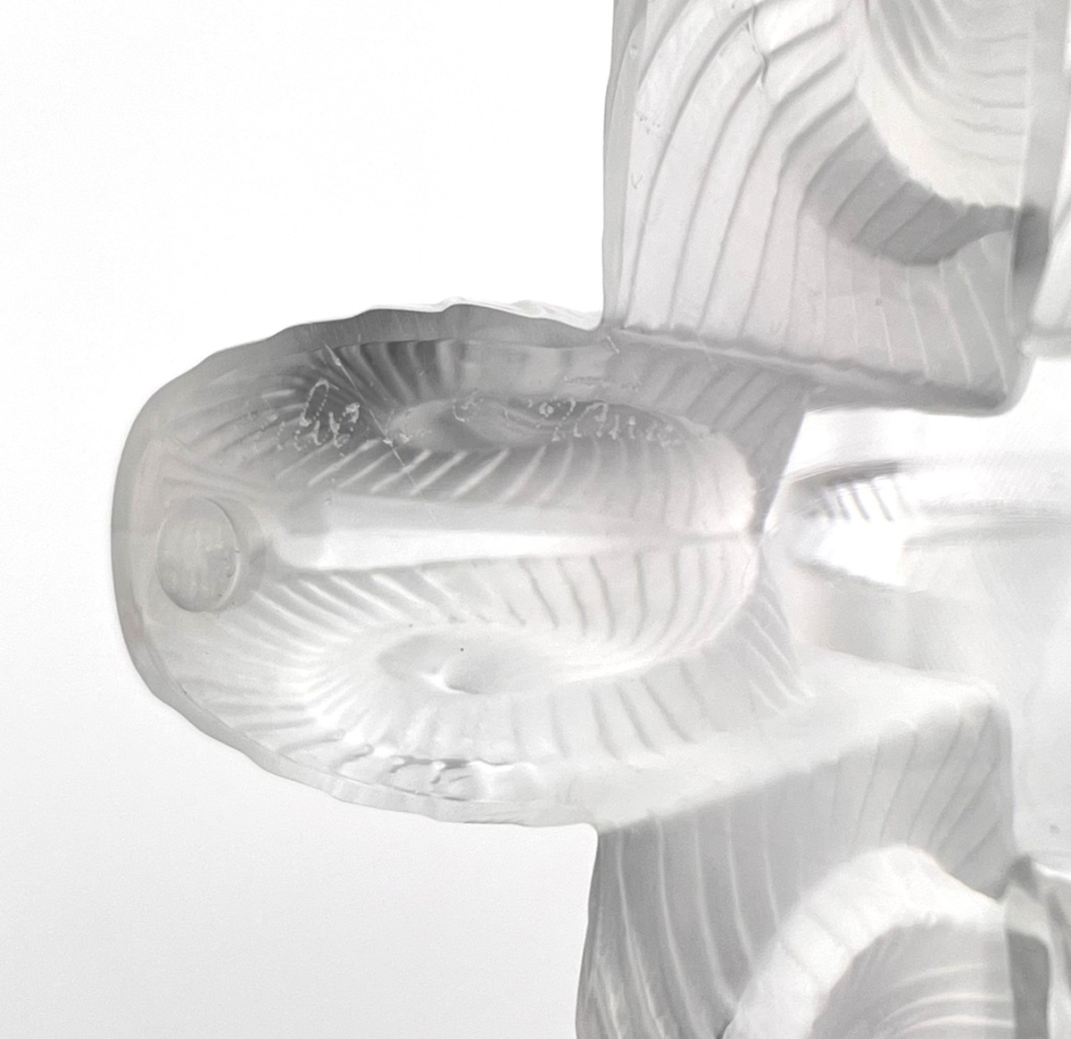 LALIQUE FRANCE - vase en cristal, modèle OSMONDE-photo-7