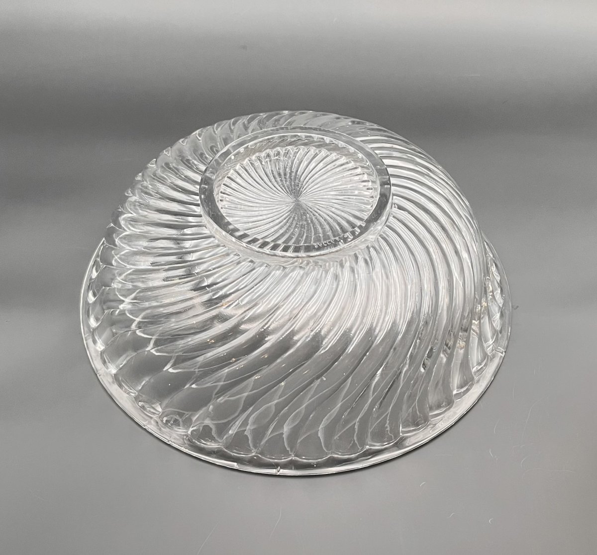 BACCARAT - ancien nécessaire de toilette en cristal, modèle BAMBOU-photo-2