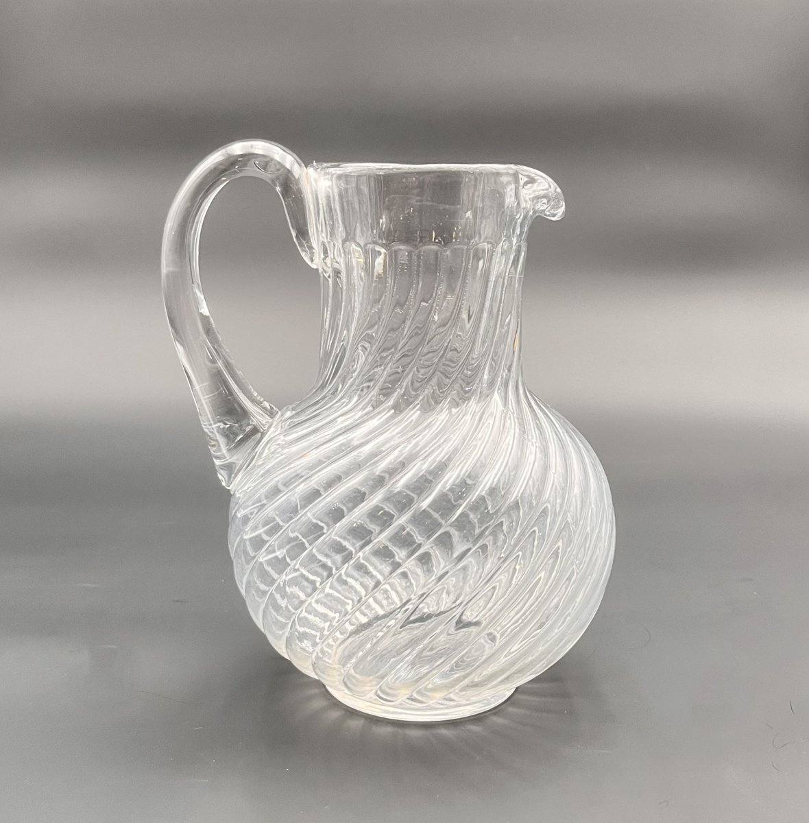 BACCARAT - ancien nécessaire de toilette en cristal, modèle BAMBOU-photo-4
