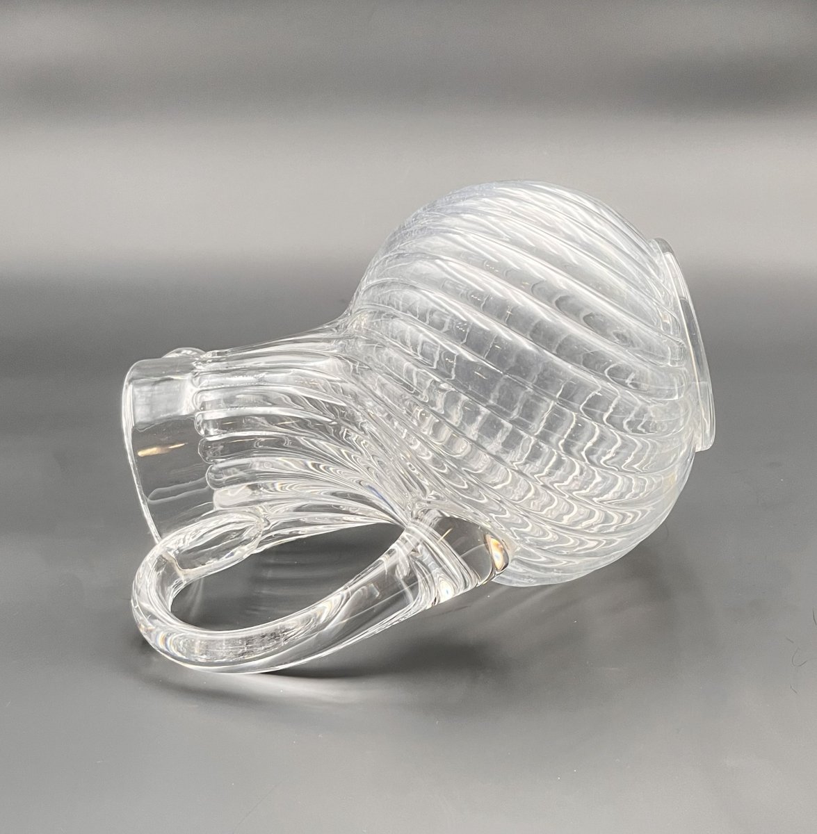 BACCARAT - ancien nécessaire de toilette en cristal, modèle BAMBOU-photo-5
