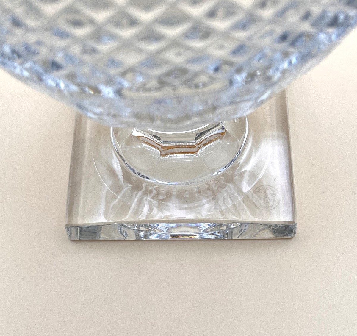 BACCARAT - vase MEDICIS en cristal taillé - modèle LAETITIA 22 cm-photo-1