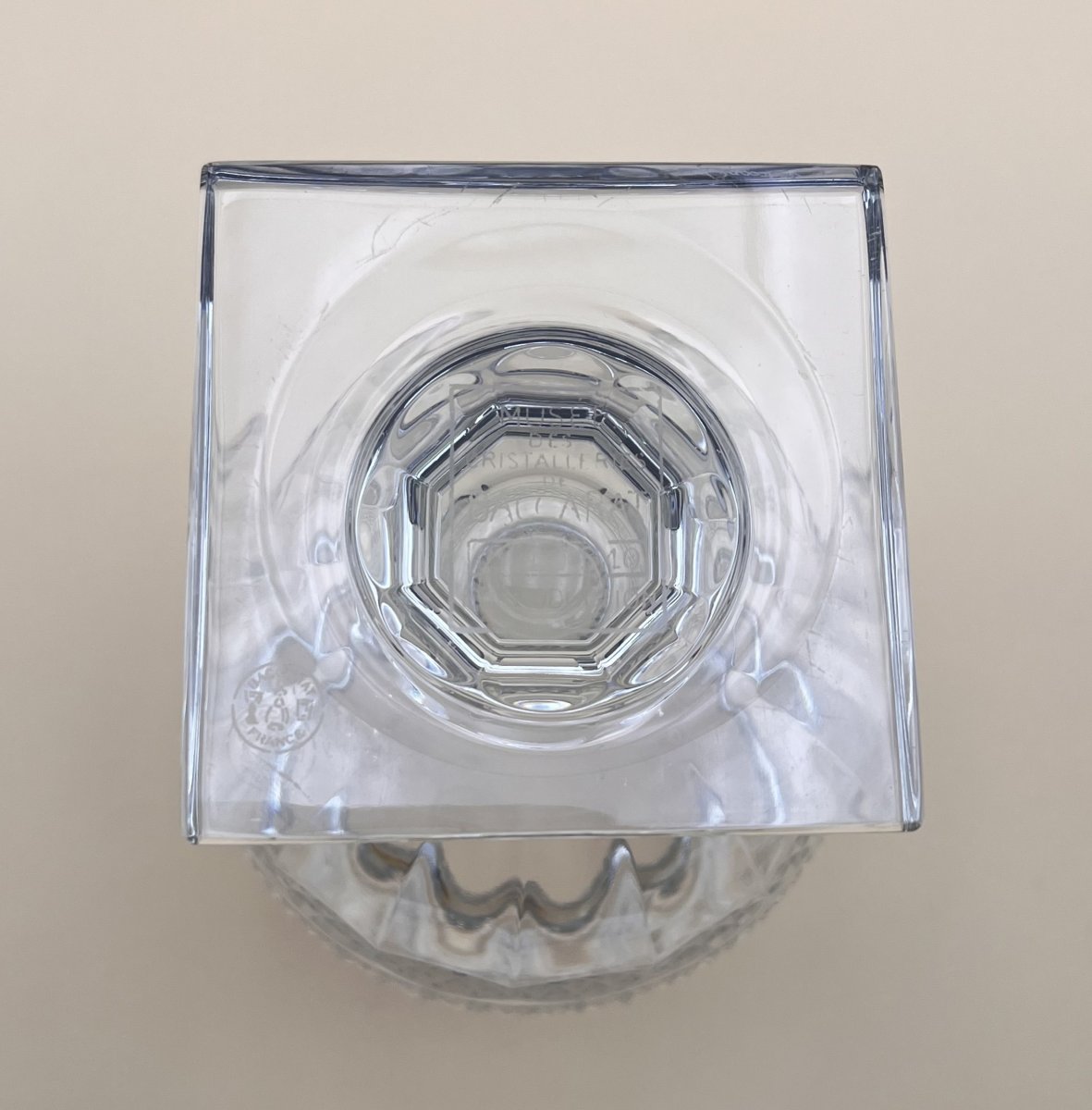 BACCARAT - vase MEDICIS en cristal taillé - modèle LAETITIA 22 cm-photo-5