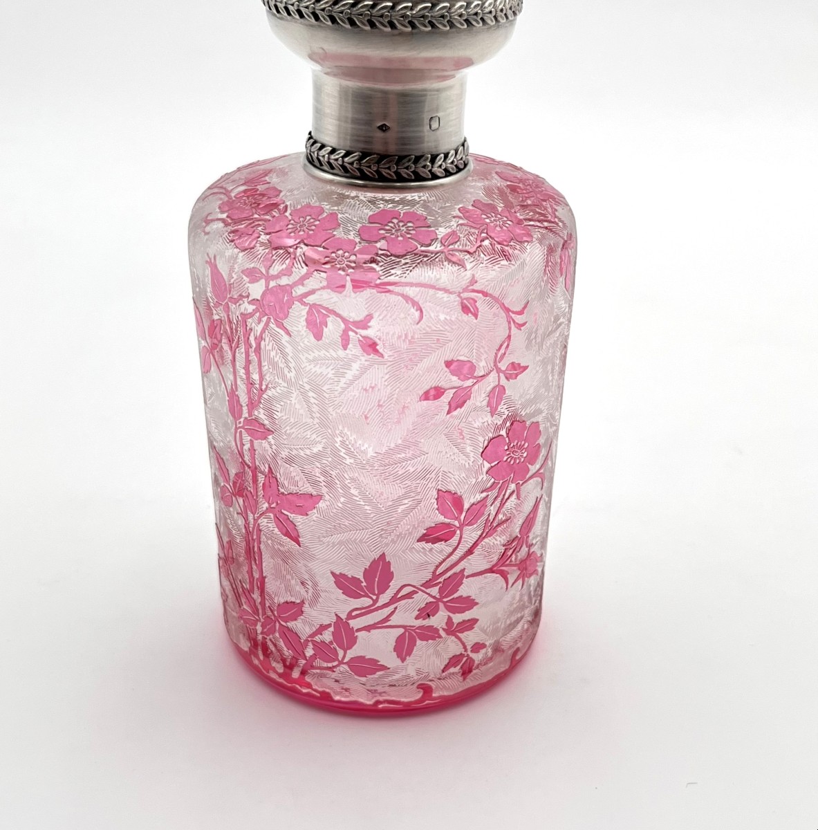 BACCARAT - diffuseur de parfum / lampe Berger en cristal gravé à l'acide - modèle EGLANTIER-photo-2