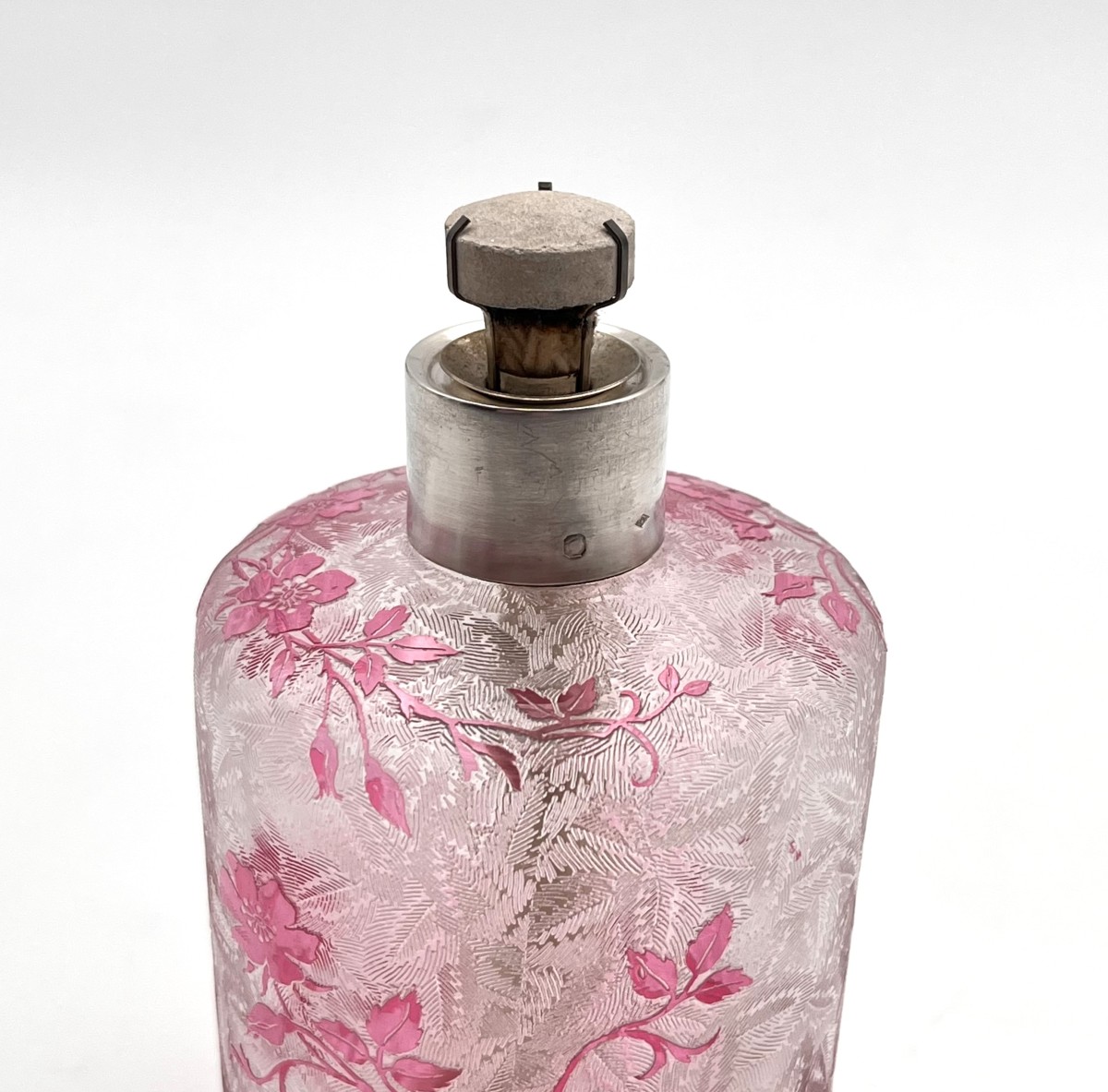 BACCARAT - diffuseur de parfum / lampe Berger en cristal gravé à l'acide - modèle EGLANTIER-photo-3