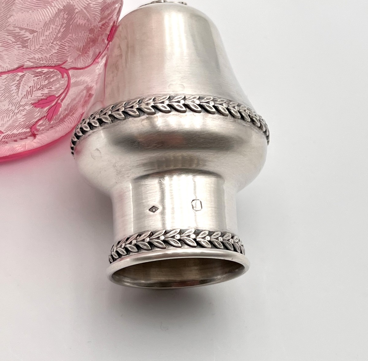 BACCARAT - diffuseur de parfum / lampe Berger en cristal gravé à l'acide - modèle EGLANTIER-photo-4