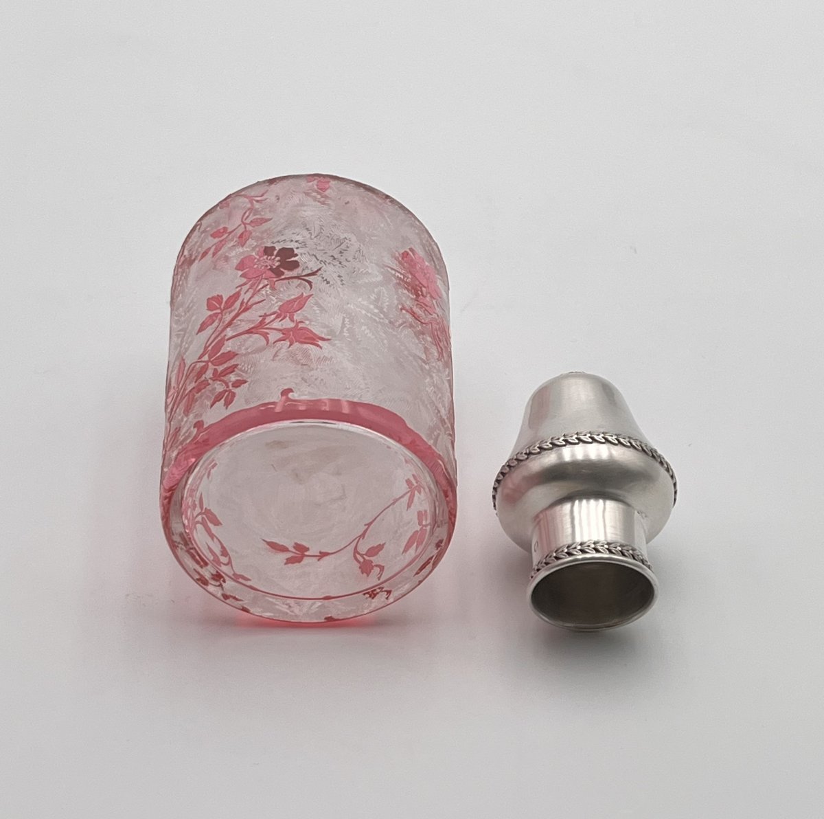 BACCARAT - diffuseur de parfum / lampe Berger en cristal gravé à l'acide - modèle EGLANTIER-photo-6