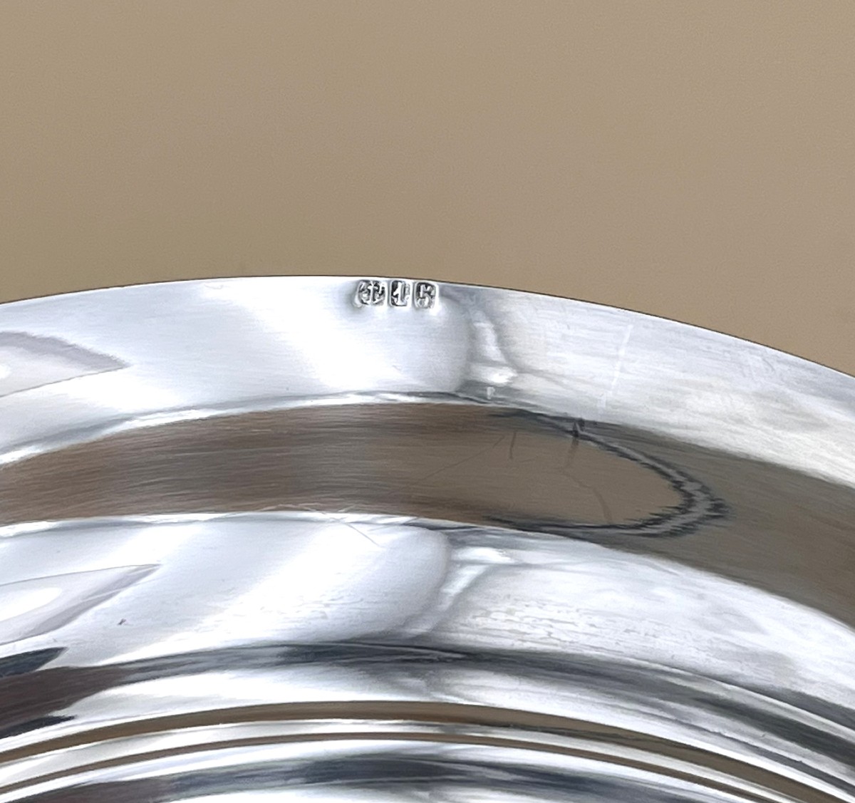 Armand Frenais - Large Art Deco Silver-plated And Rosewood Bowl / Centerpiece-photo-6
