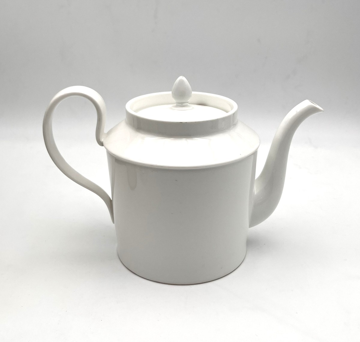 Manufacture Royal De Sevres - Teapot Louis Philippe Porcelain Signed Chateau De Compiegne 1845-photo-7