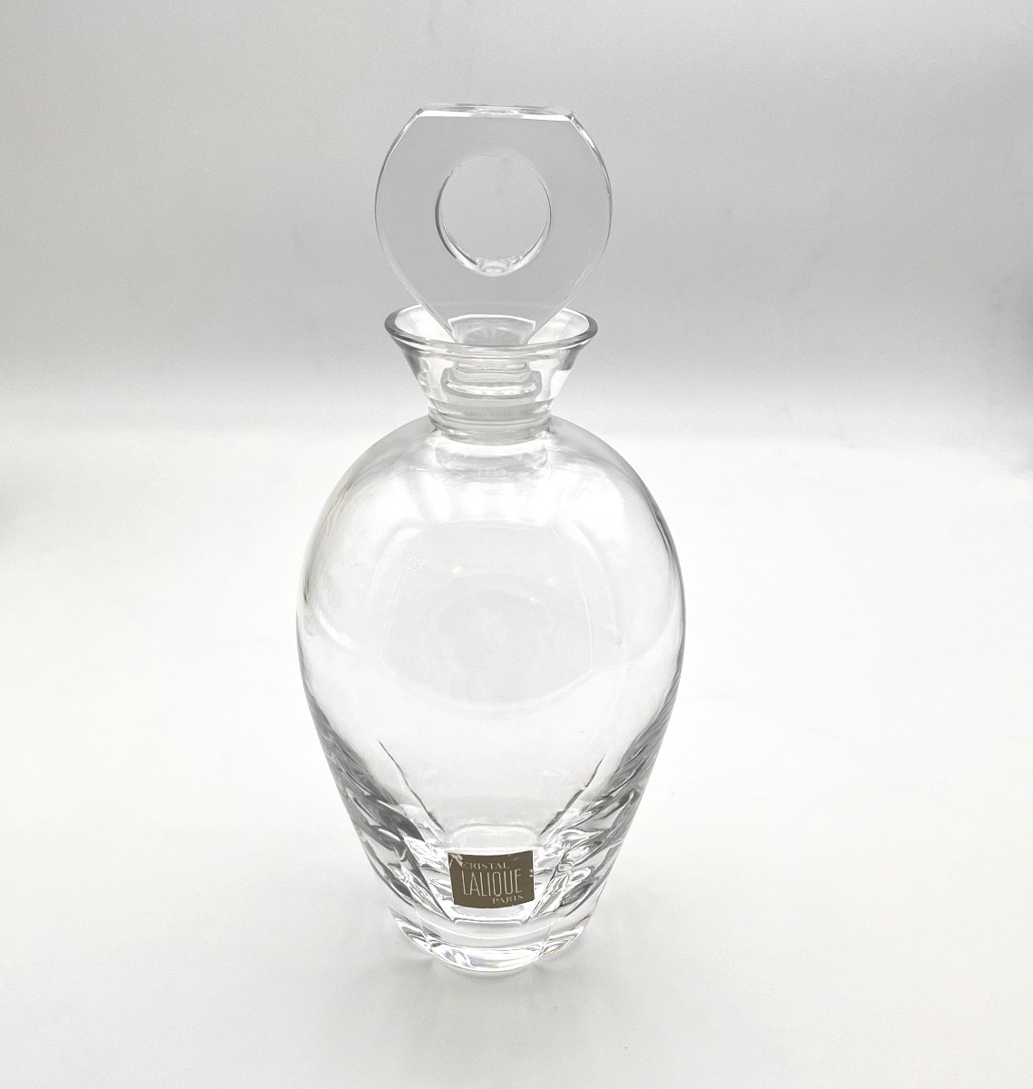 LALIQUE - carafe en cristal signée modèle HIGHLANDS-photo-2