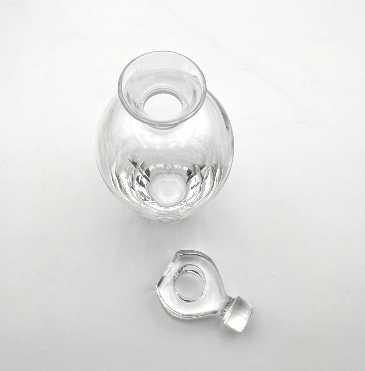LALIQUE - carafe en cristal signée modèle HIGHLANDS-photo-1