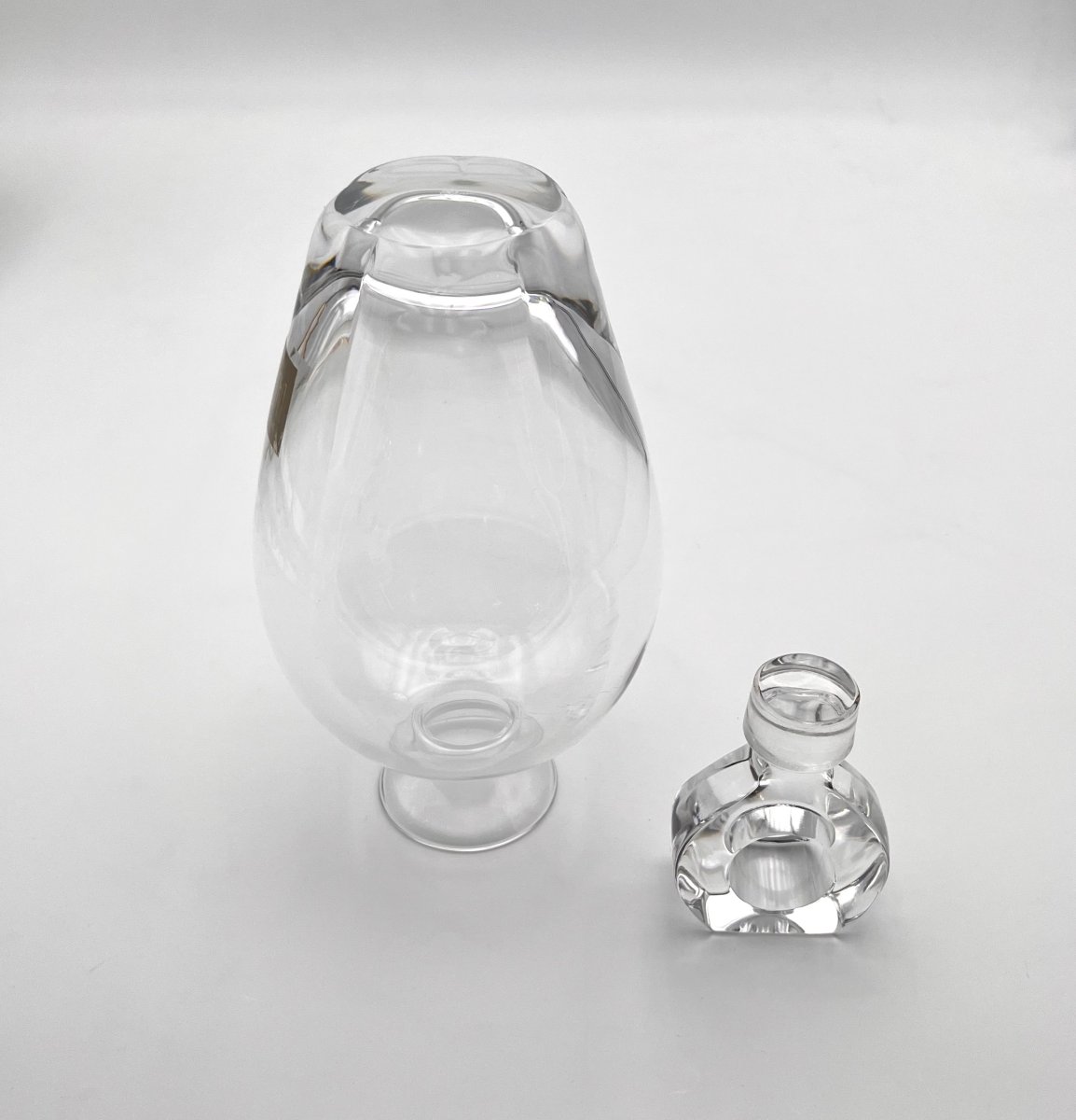 LALIQUE - carafe en cristal signée modèle HIGHLANDS-photo-4