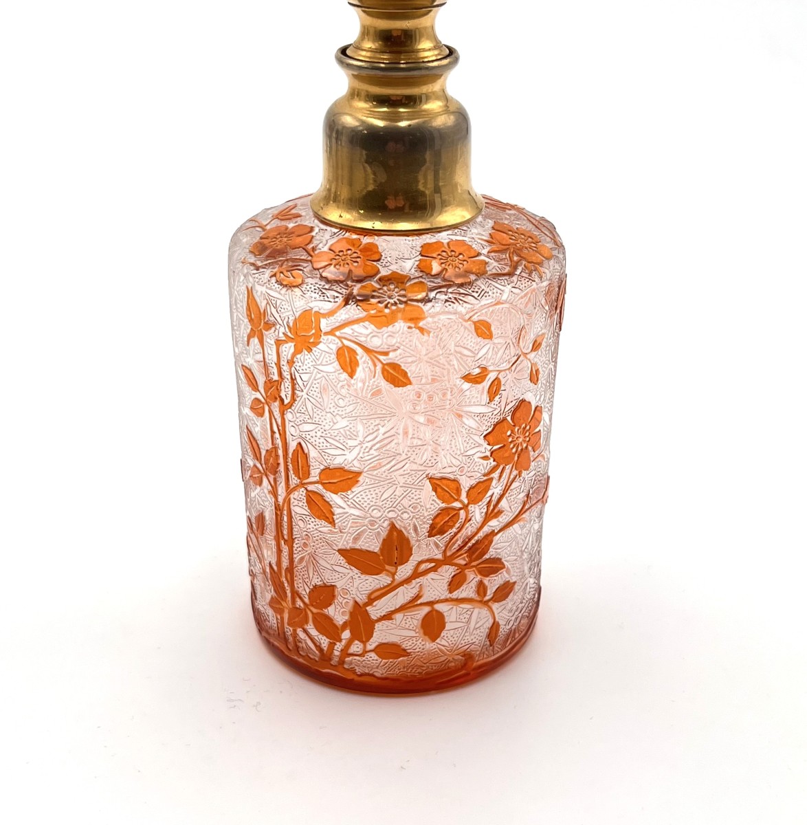Baccarat - Antique Acid-etched Crystal Perfume Spray Bottle, Eglantier Model-photo-2