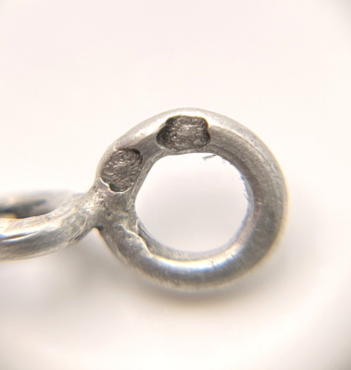 JULES DEON - collier en argent massif d'époque ART DECO - bijoux ancien-photo-2