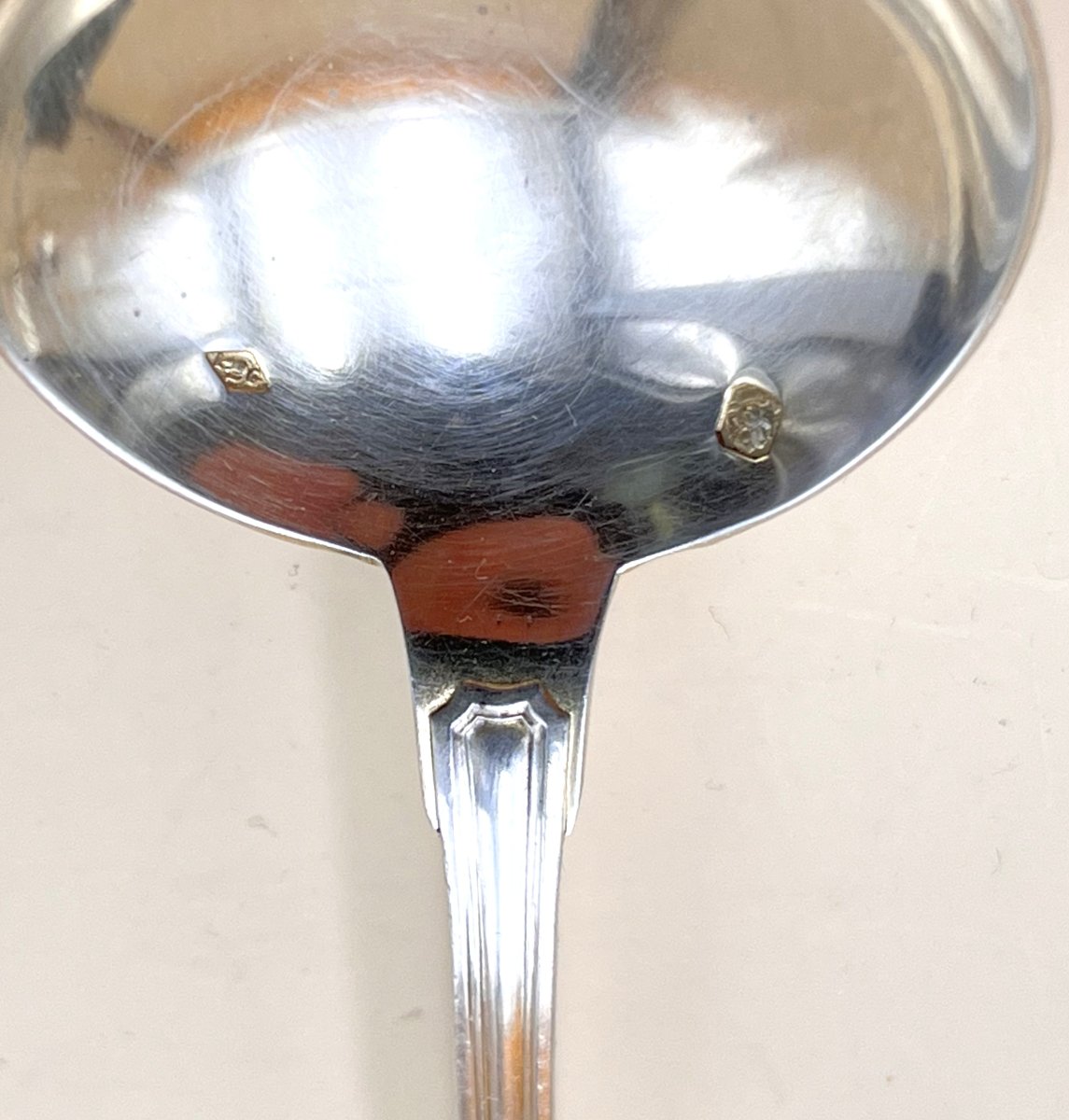 Lapparra & Gabriel - Minerve Solid Silver Sugar / Jam Ladle-photo-4