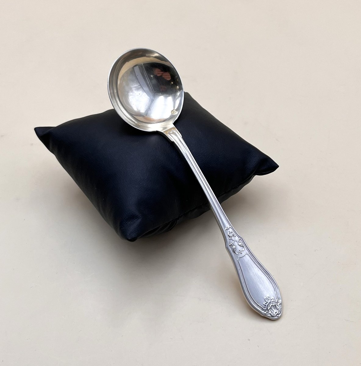 Lapparra & Gabriel - Minerve Solid Silver Sugar / Jam Ladle