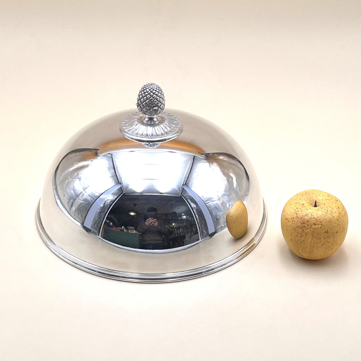 Christofle - Silver-plated Serving Bell-photo-2