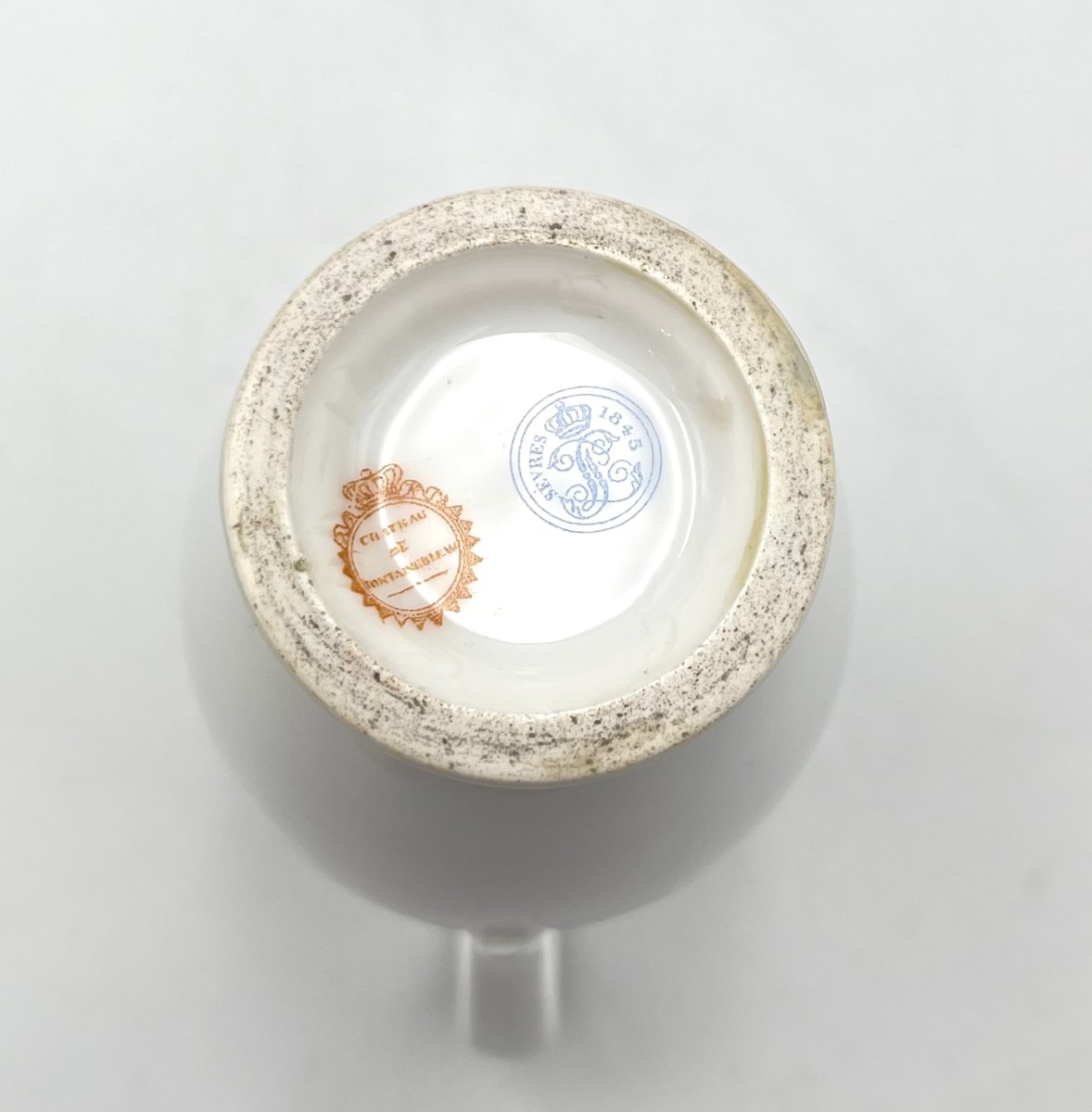 Sèvres - Porcelain Cream Jug From The Collection Of King Louis Philippe - Fontainebleau Palace - 1845-photo-3