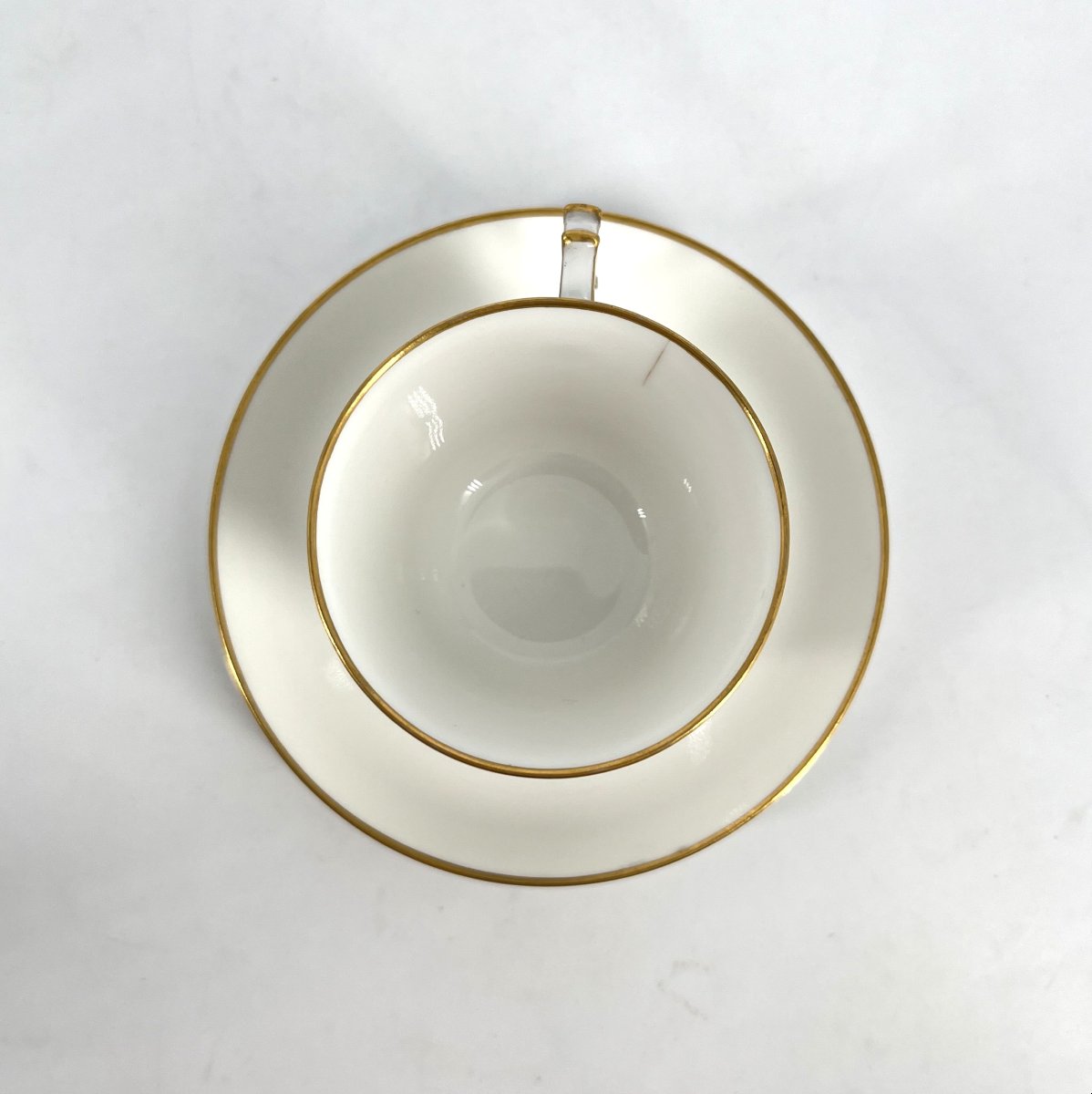 Sevres Porcelain Cup From The Imperial Service Of Napoleon III - 1860-photo-1