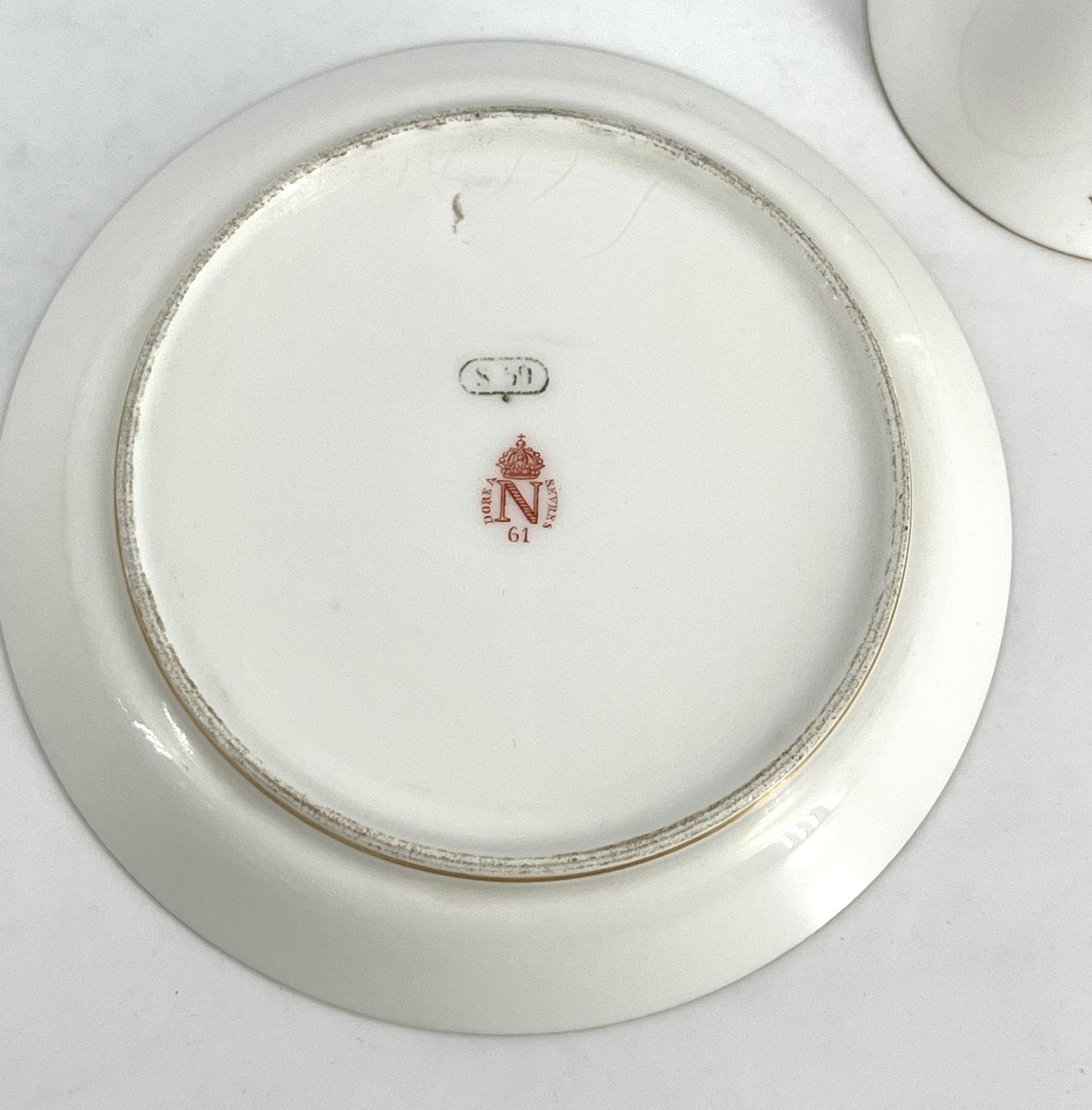 Sevres Porcelain Cup From The Imperial Service Of Napoleon III - 1860-photo-5