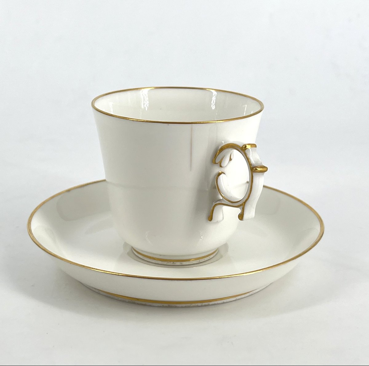 Sevres Porcelain Cup From The Imperial Service Of Napoleon III - 1860-photo-8