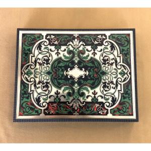 Minerve Vermeil Tea Set - Boulle Marquetry Box