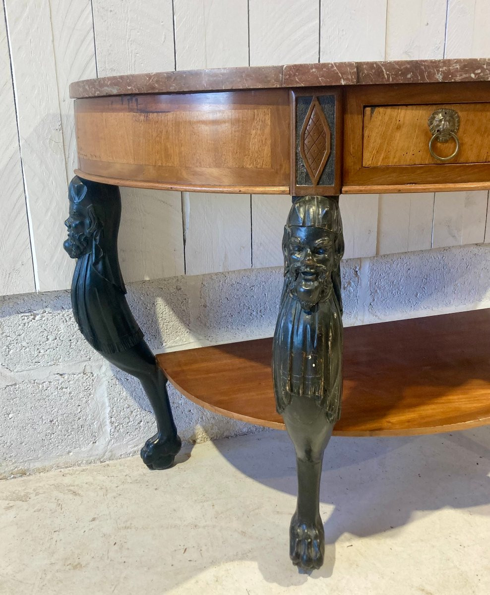 Console bustes pattes de lion -photo-2