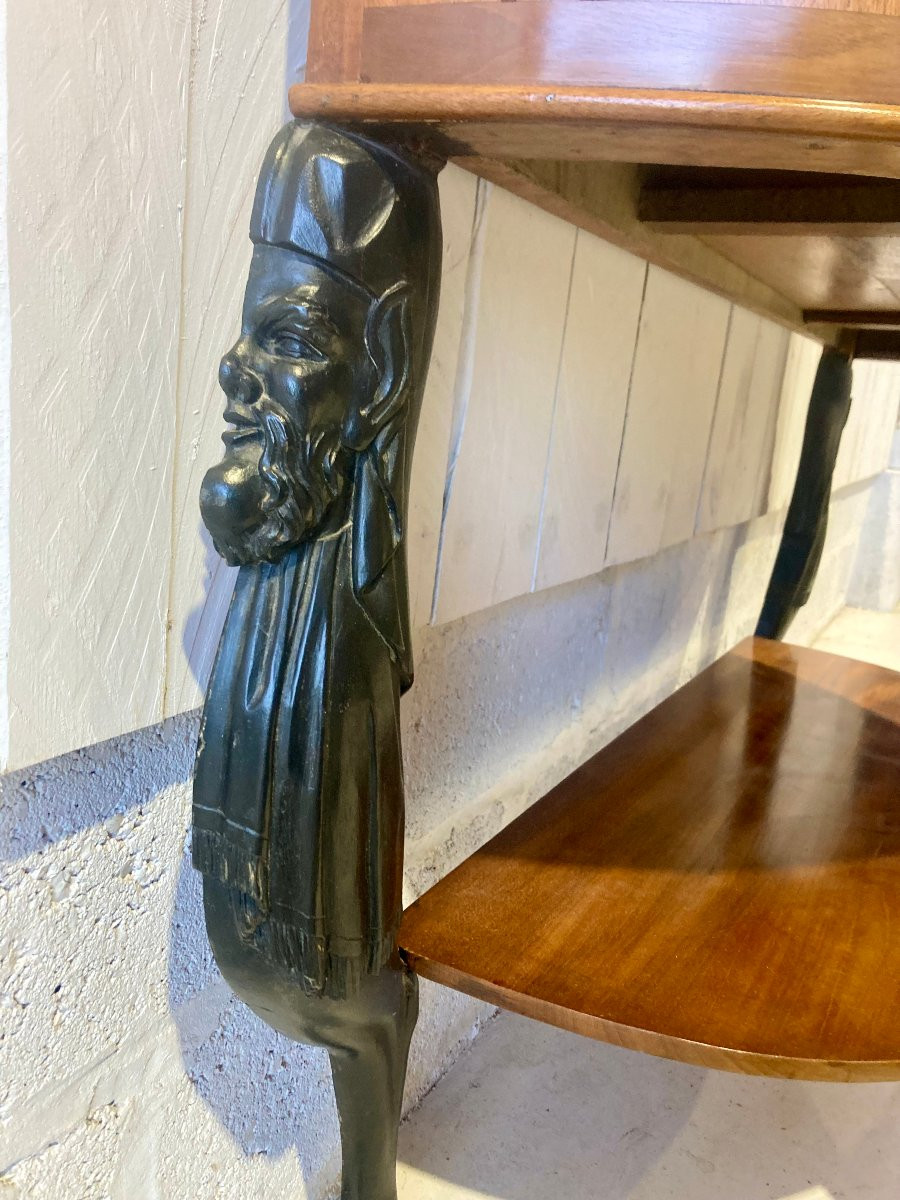 Console bustes pattes de lion -photo-4