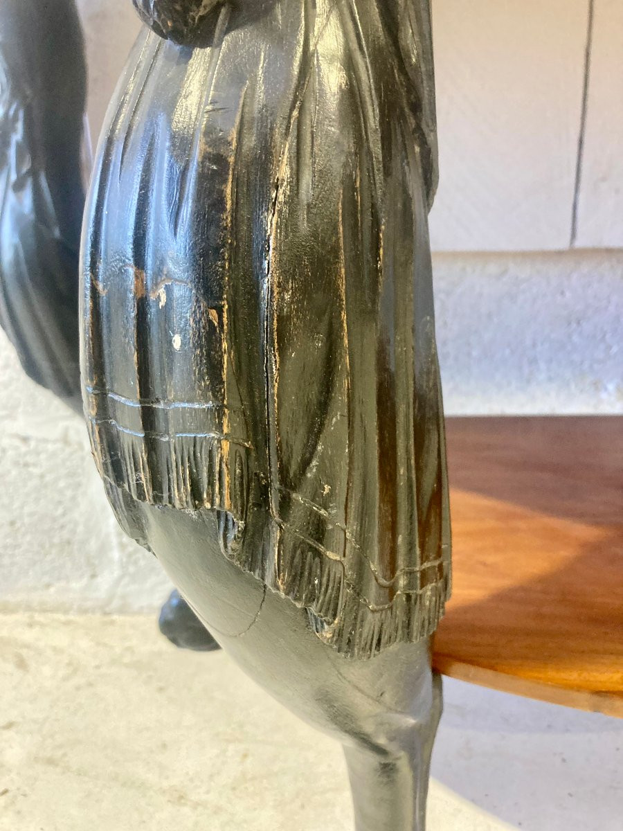 Console bustes pattes de lion -photo-4